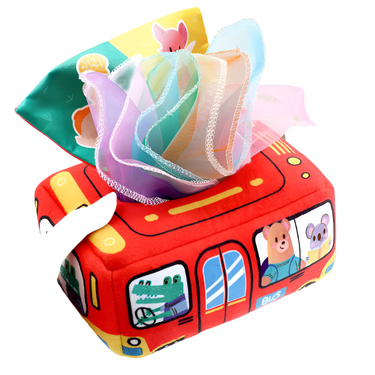 Peekaboo Caja de juegos | Descubre y aprende - Juguete sensorial Montessori para bebés
